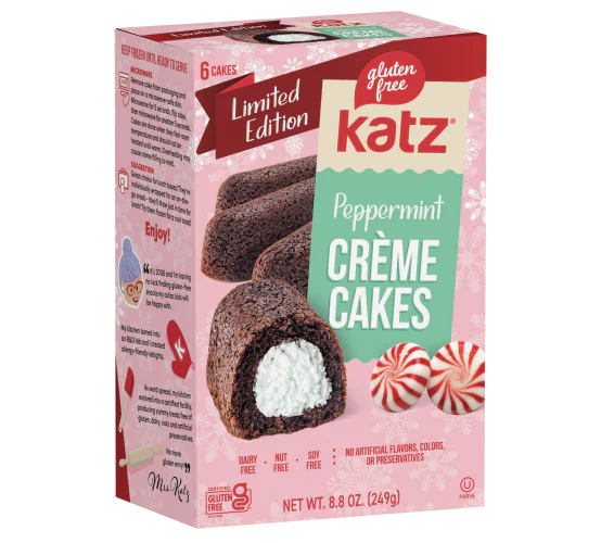 Peppermint Crème Cakes